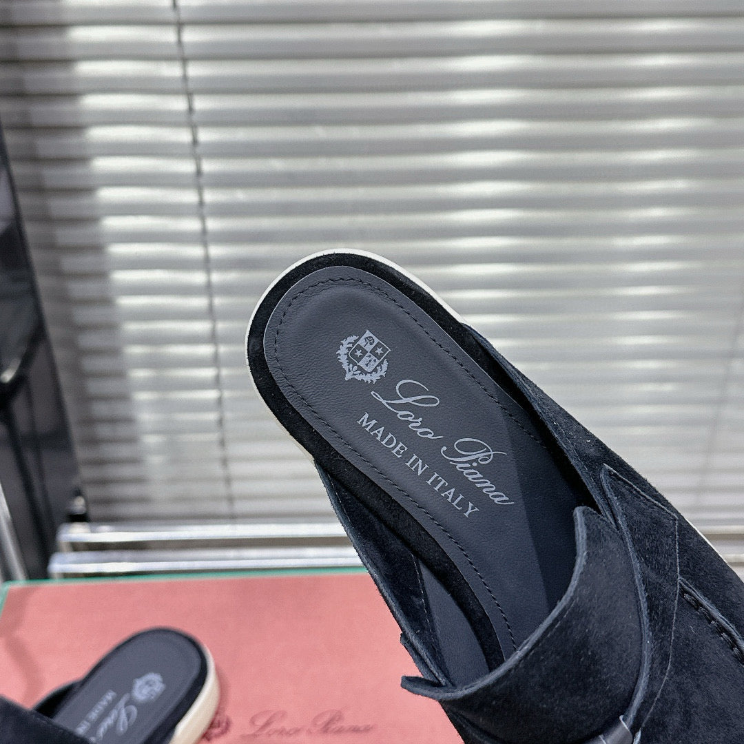 Loro Piana Sabot Loafers