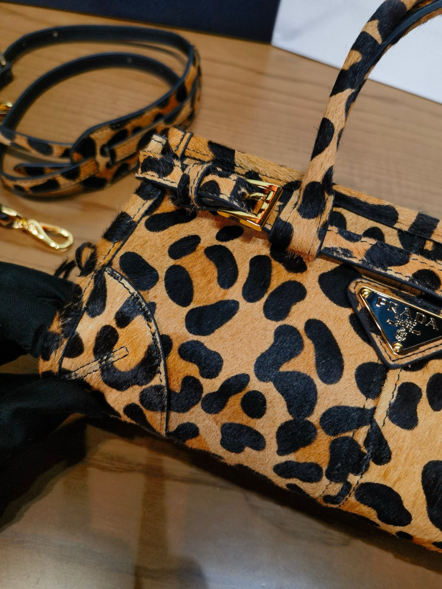 Prada Bonnie Handbag Mini