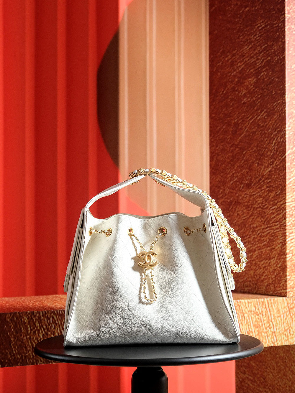 Chanel 25C Hobo Shopping Bag