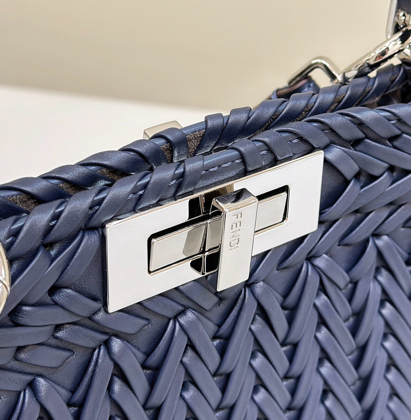 Fendi Vitello King Petite Peekaboo Bag