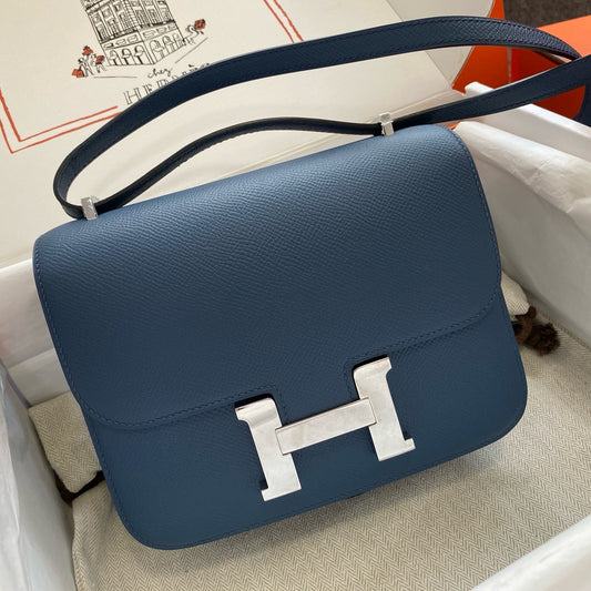 Hermes Constance, 19cm, S4, Epsom