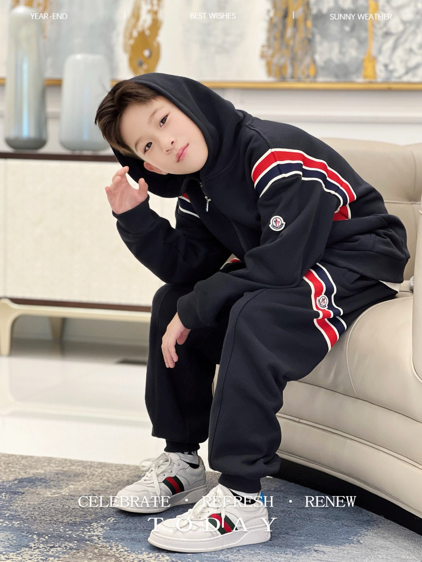 Moncler Jacket/Long Pant Set