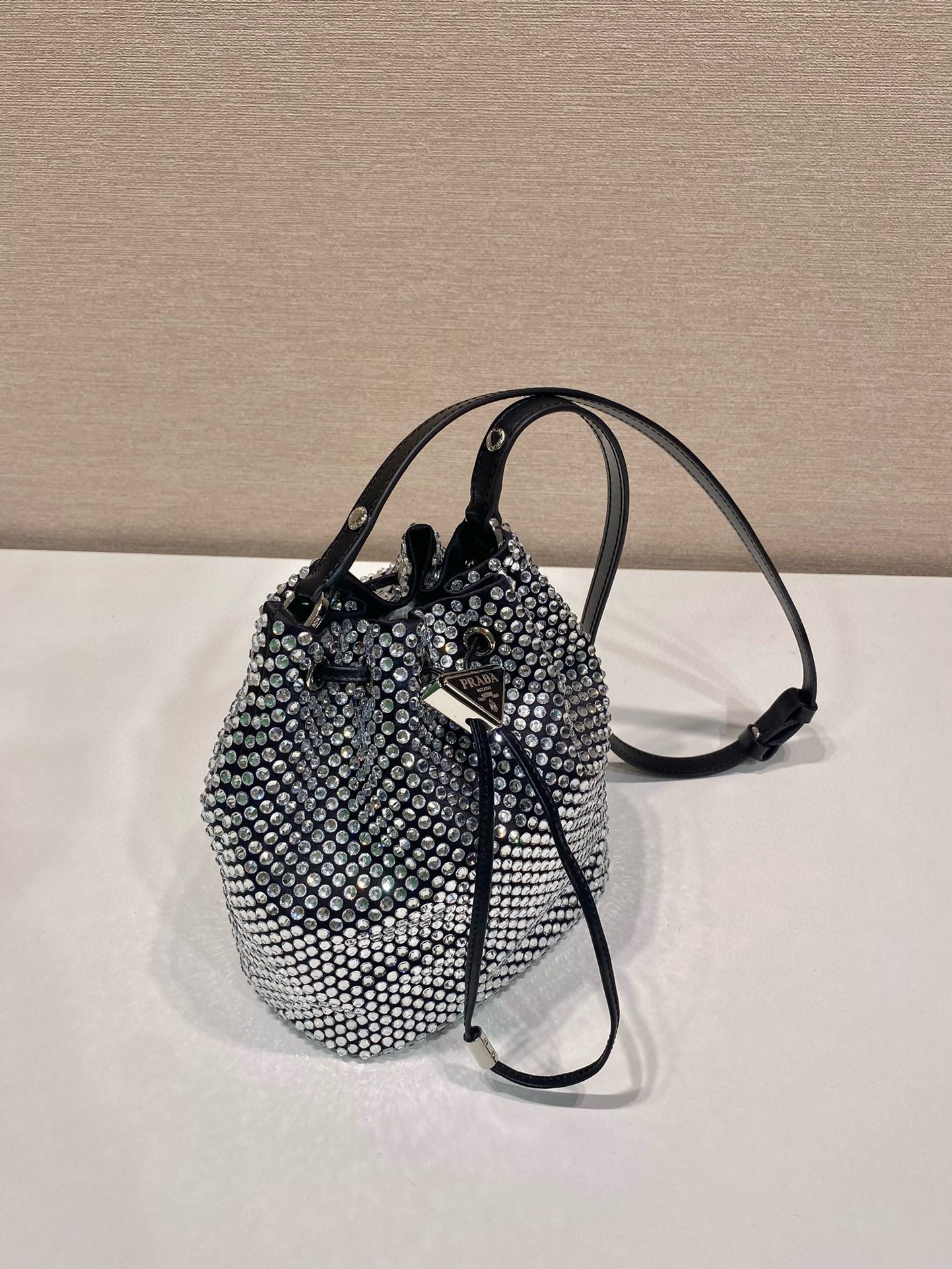 Prada Crystal Bucket Bag