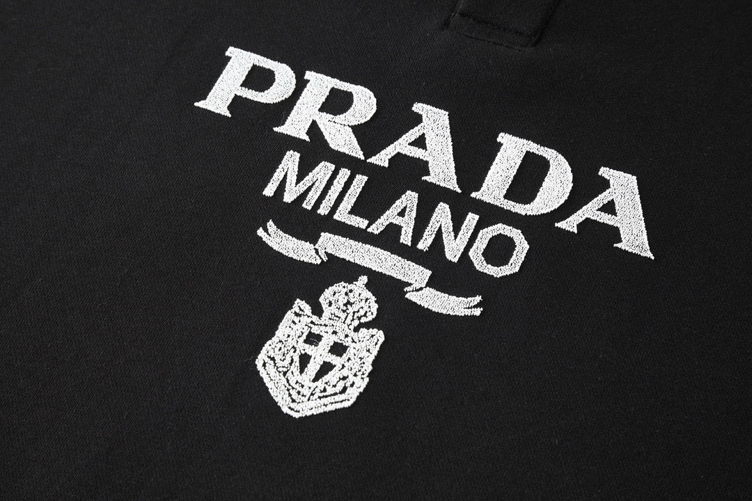 Prada Long Sleeve Polo