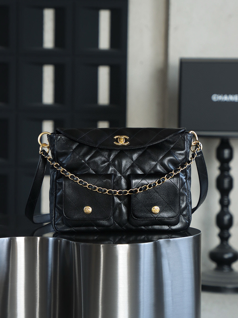 Chanel 24P Hobo Bag