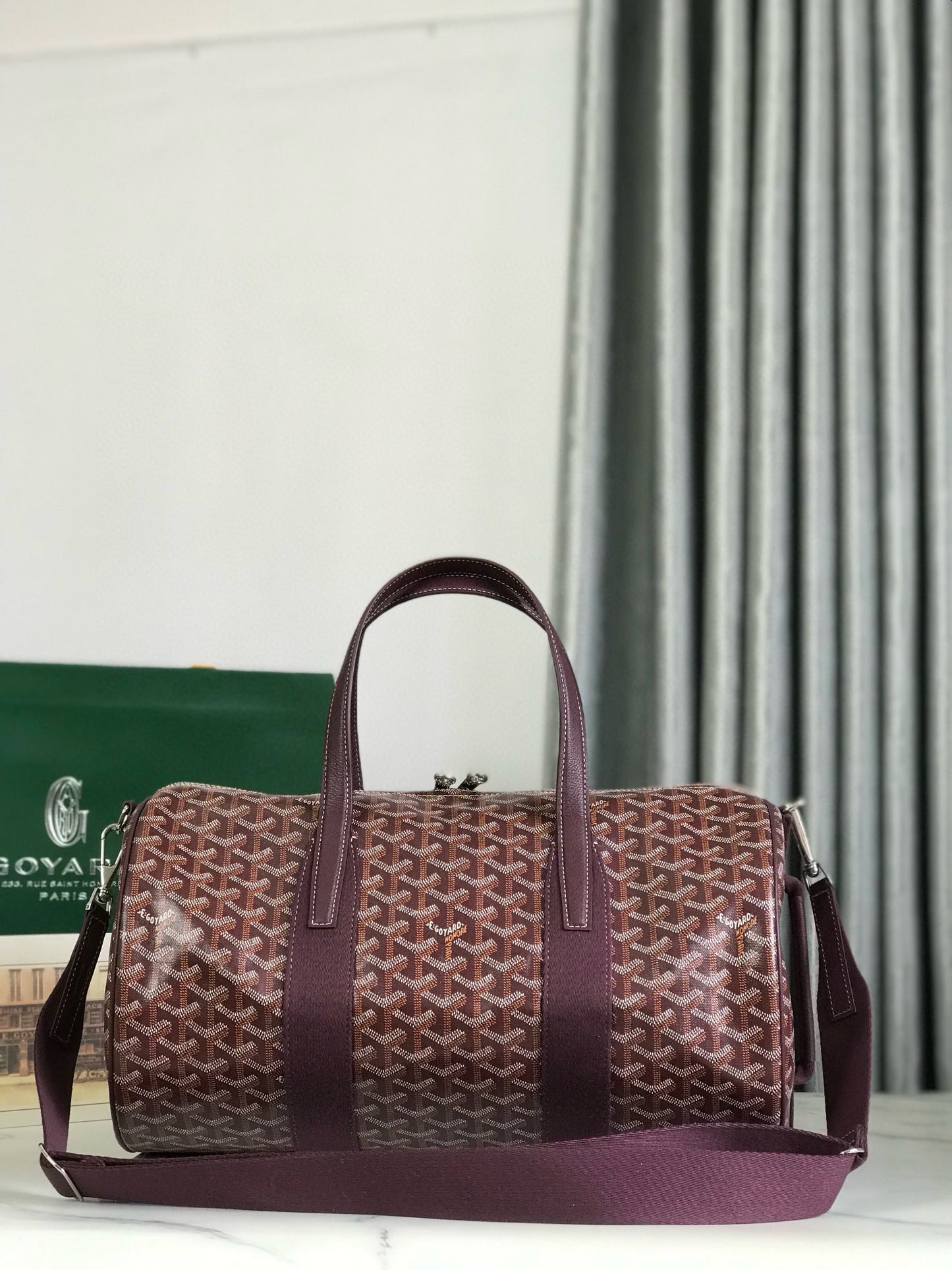 Goyard Barrel 40 Duffle Bag