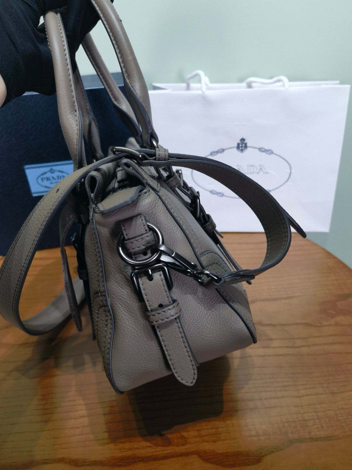 PD Bonnie Leather Tote Bag 35x22x11cm
