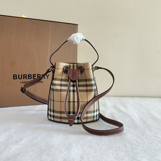BBR Check Bucket Bag