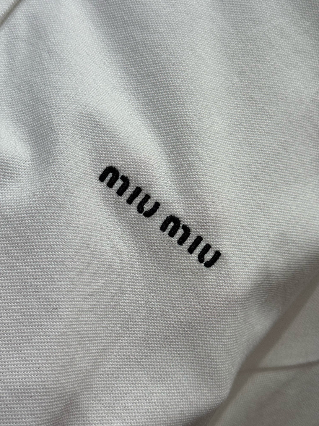 Miu Miu Long Sleeve Polo