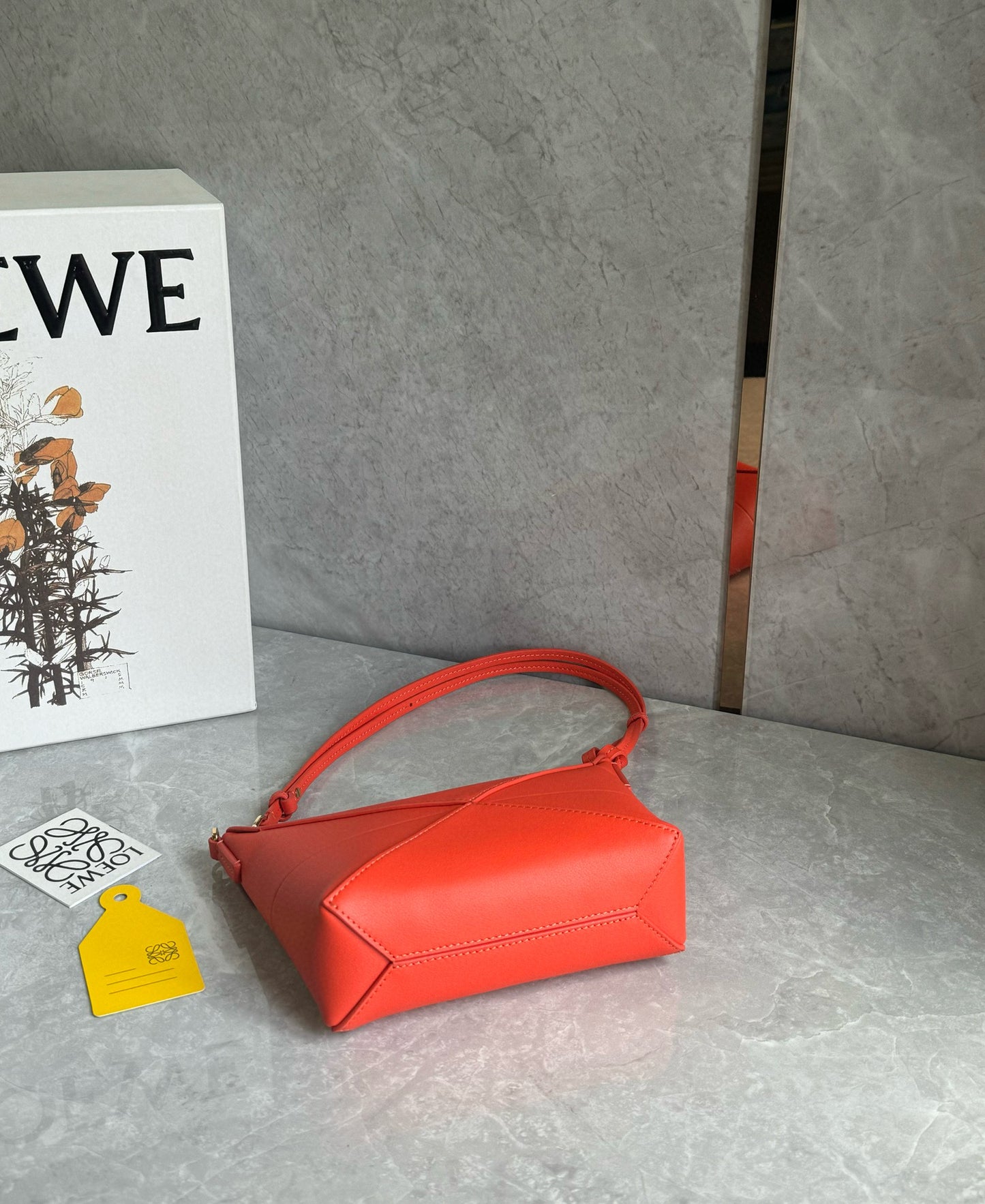 Loewe Puzzle Fold Pouch Mahjong Bag(23x6.5x15.5cm)