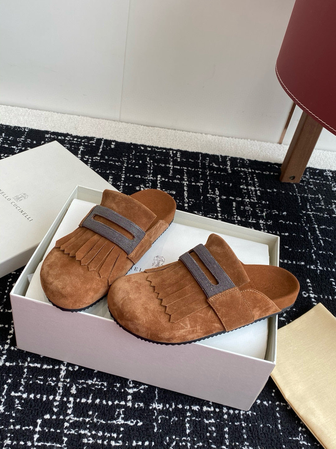 Brunello Cucinelli Sabot Loafers