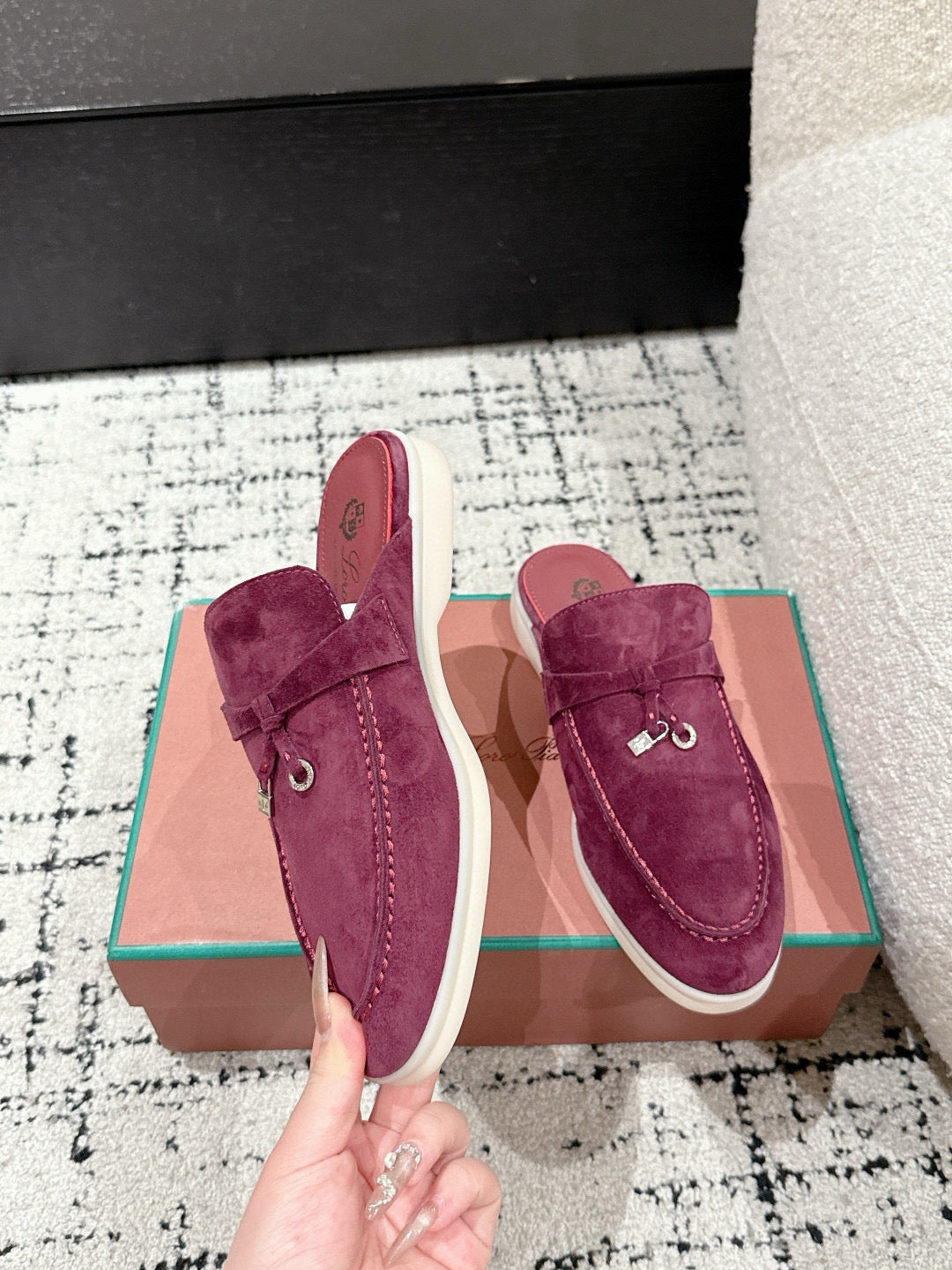 Loro Piana Sabot Loafers