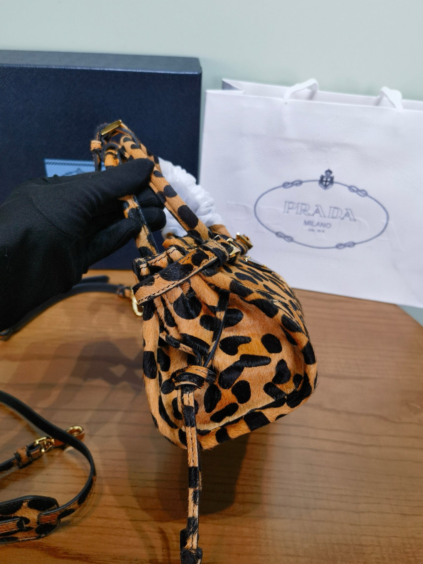 Prada Bonnie Handbag Mini