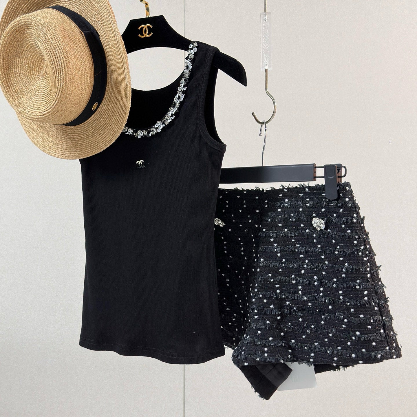 Chanel Tank & Shorts Set