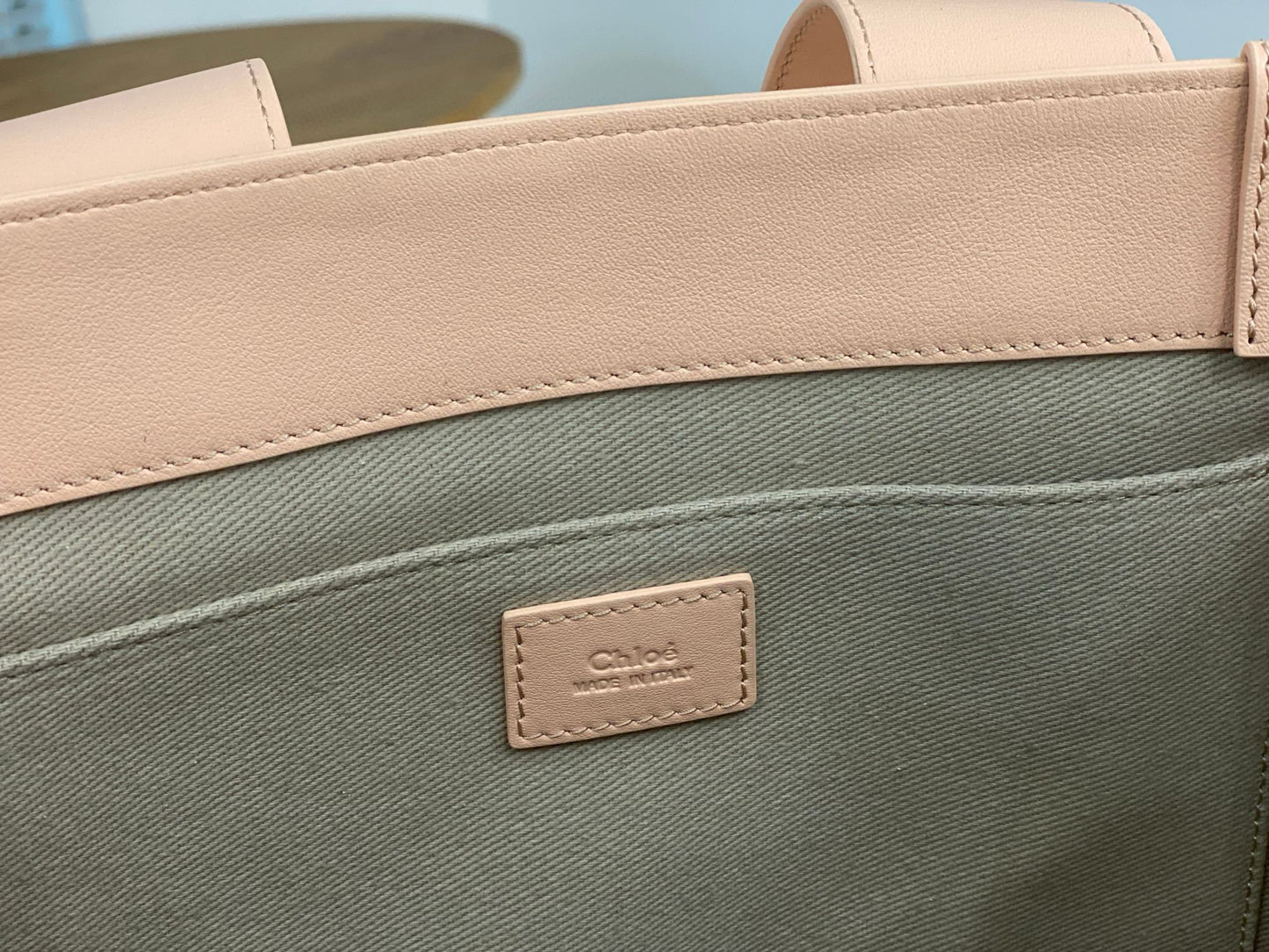 Chloe Woody Tote Bag