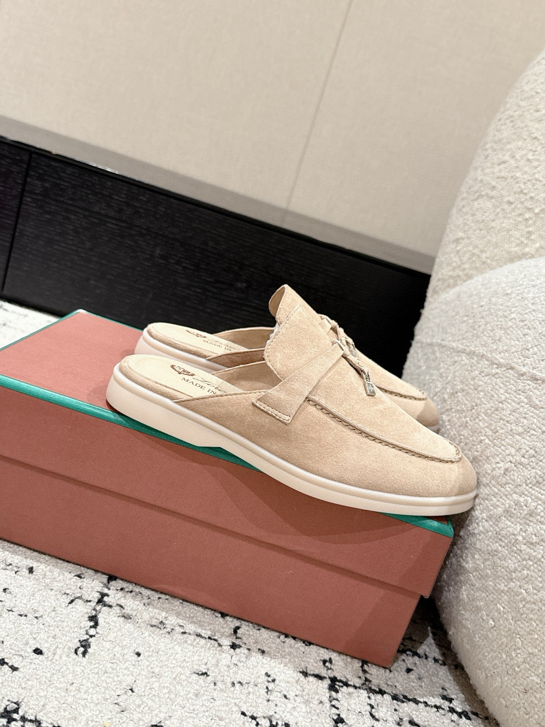 Loro Piana Sabot Loafers