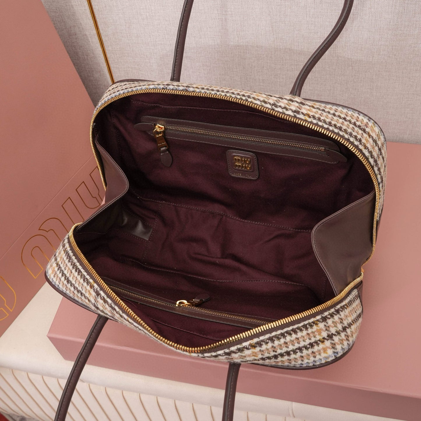 Miu Miu Briefcase 34x23x12cm
