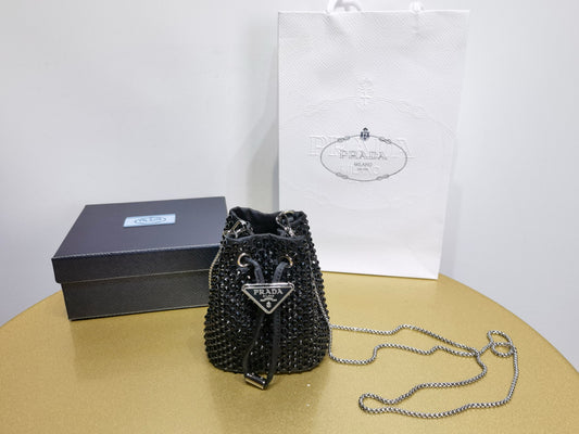 Prada Crystal Cross Body Bag Mini