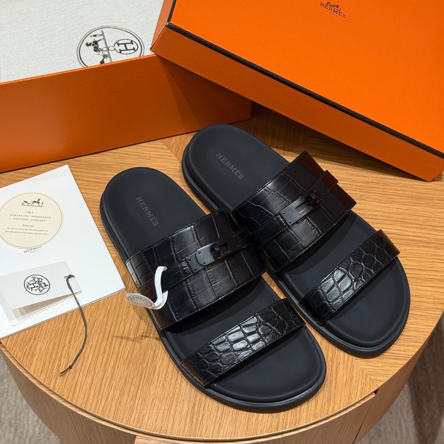 Hermes Slippers
