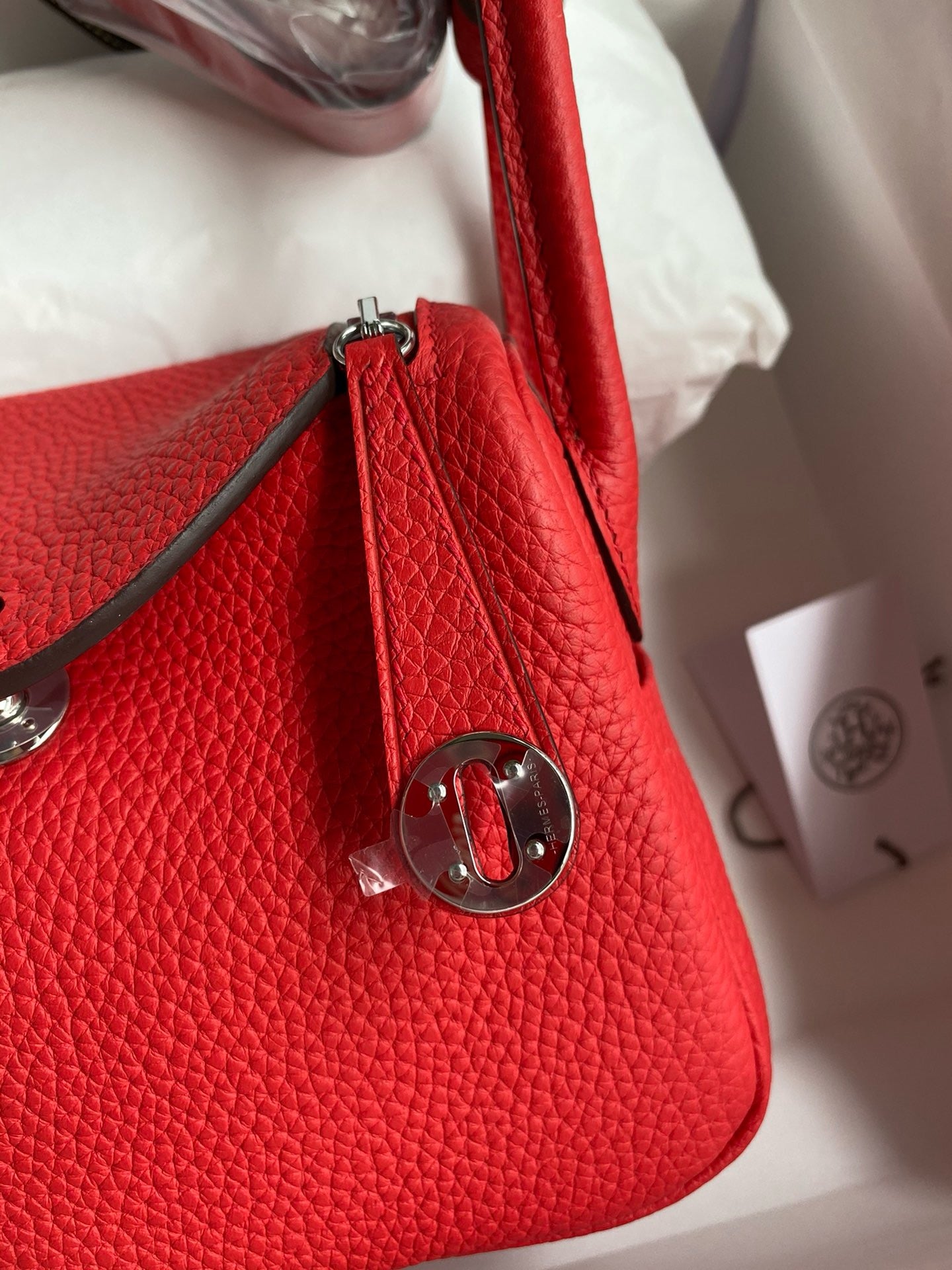 Hermes Mini Lindy, 19cm, Q5, TC Skin