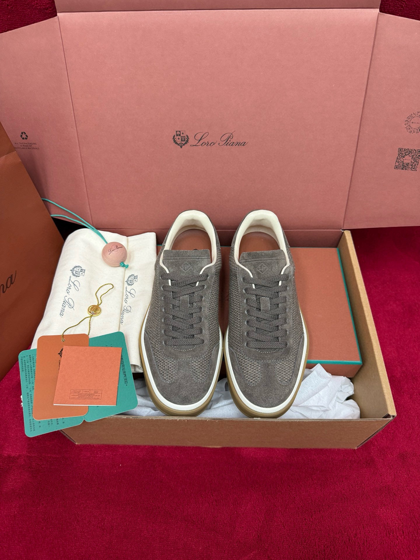 Loro Piana Tennis Walk Sneakers