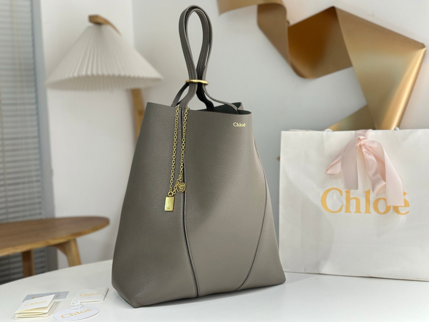 Chloe Spin Tote Bag