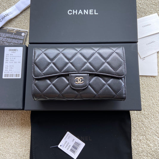 Chanel Long Flap Wallet