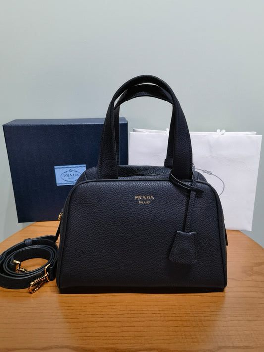 PD Leather Satchel Bag 28x20x13cm