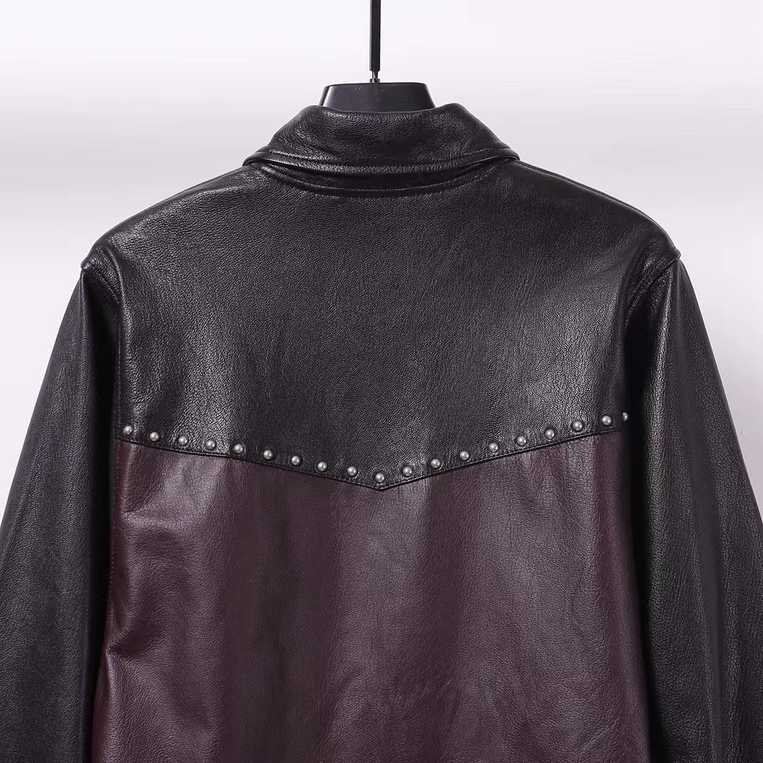 Enfants Riches Déprimés Leather Jacket