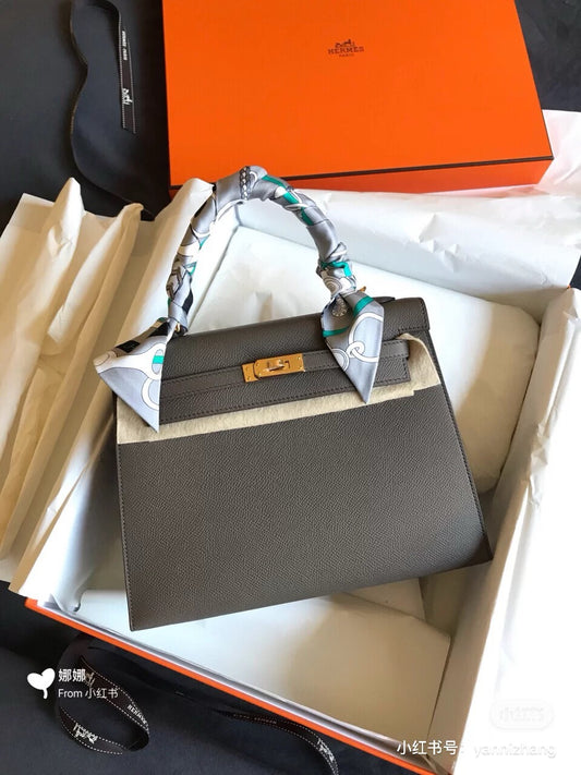 Hermes Kelly 25cm, 8F, Epsom