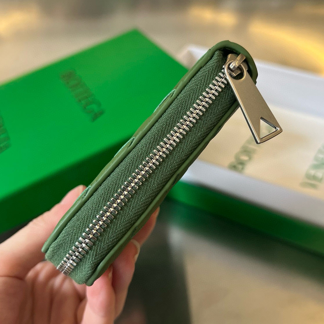 Bottega Veneta Long Zipped Wallet