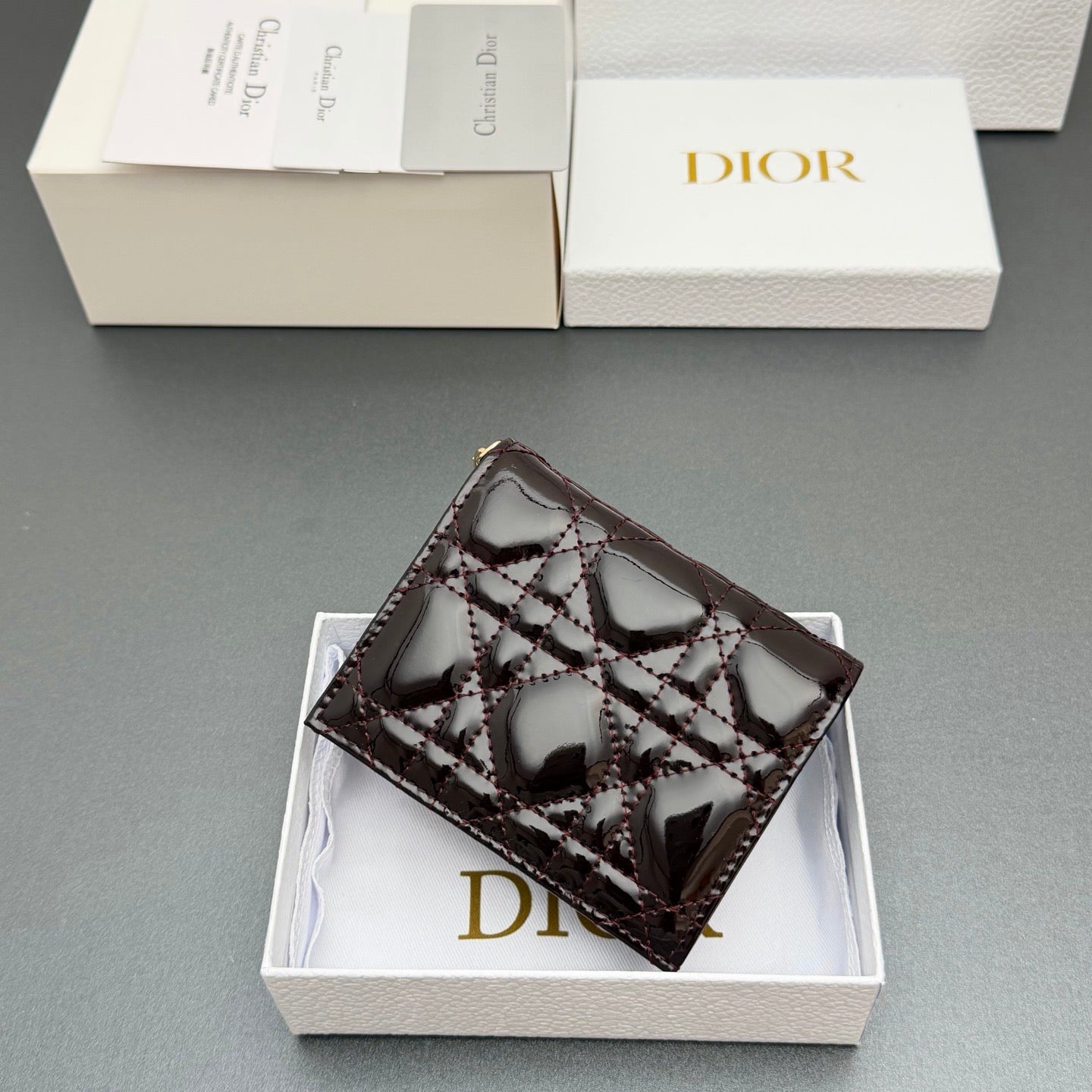 Dior Lady Gardenia Wallet