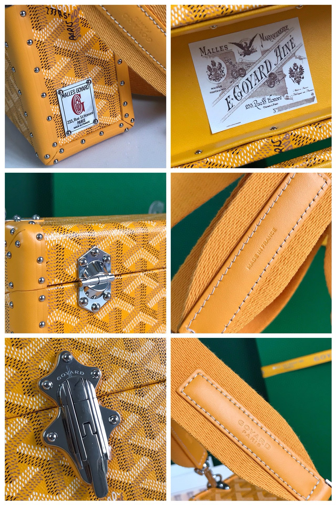 GOYARD CASSETTE 21*15*6.5