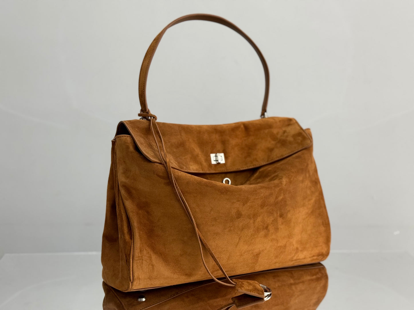 BLCG Rodeo Medium Suede Handbag(40x30x13cm)