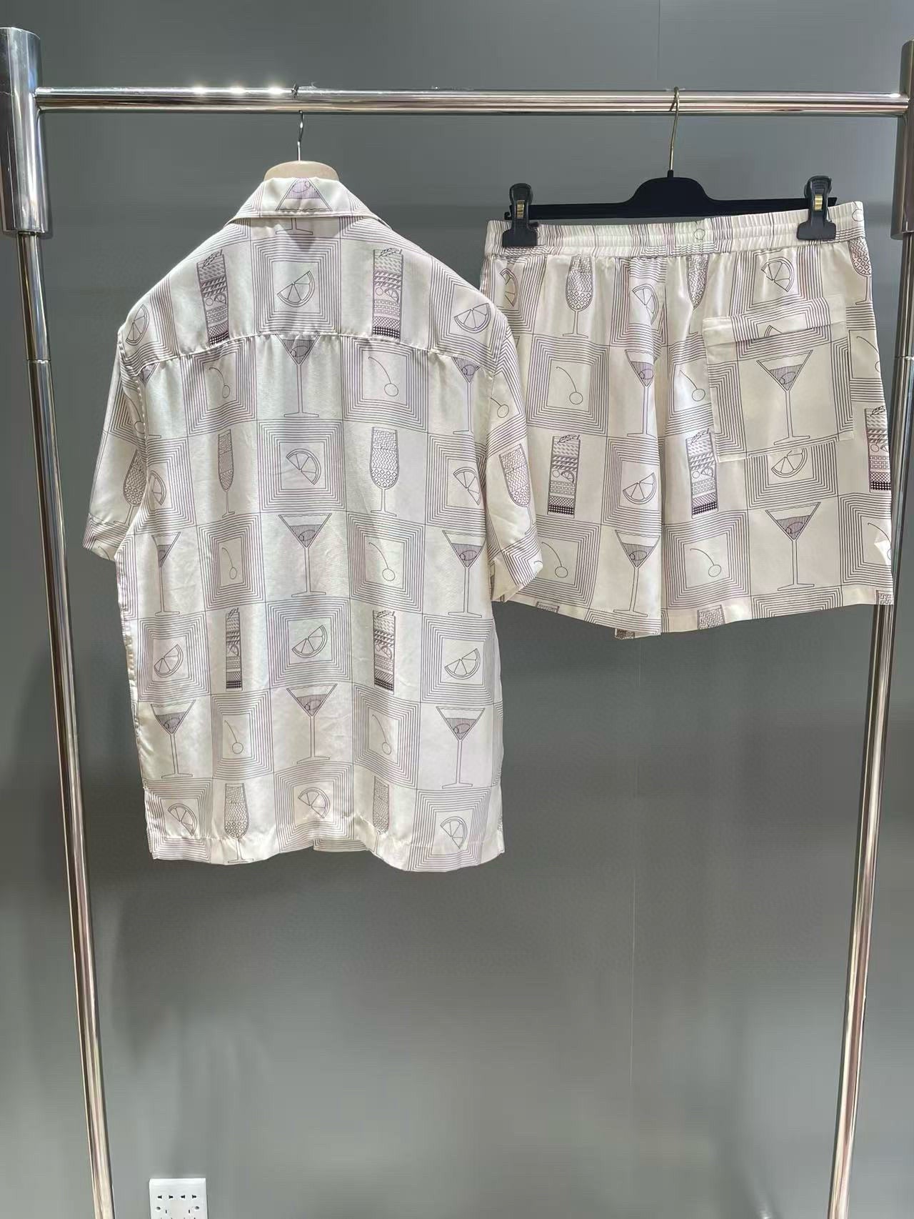 Loro Piana Silk Shirt Set