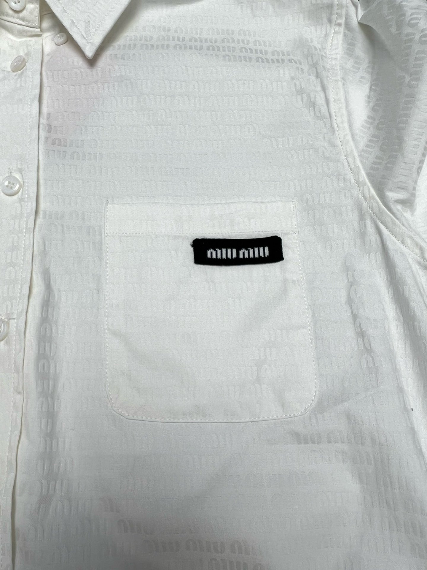 Miu Miu Long Sleeve Shirt