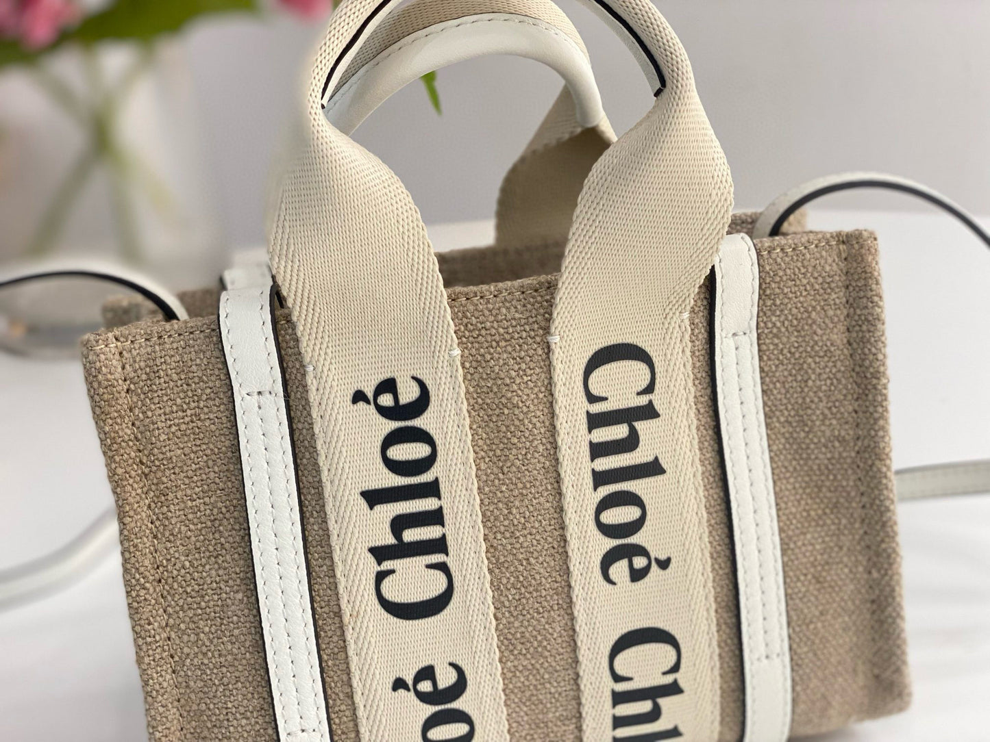 Chloe Woody Tote Bag