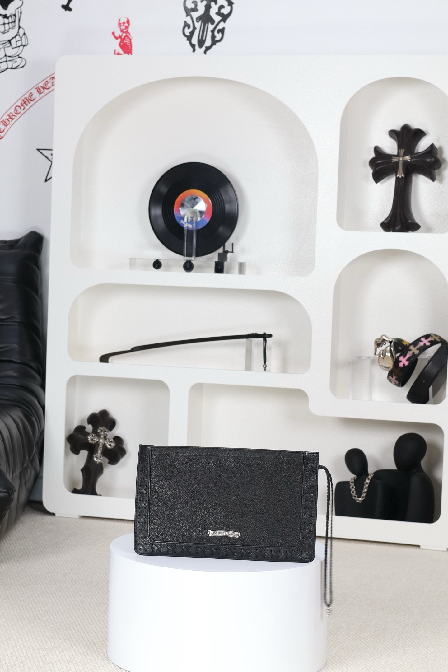 Chrome Hearts Clutch Bag