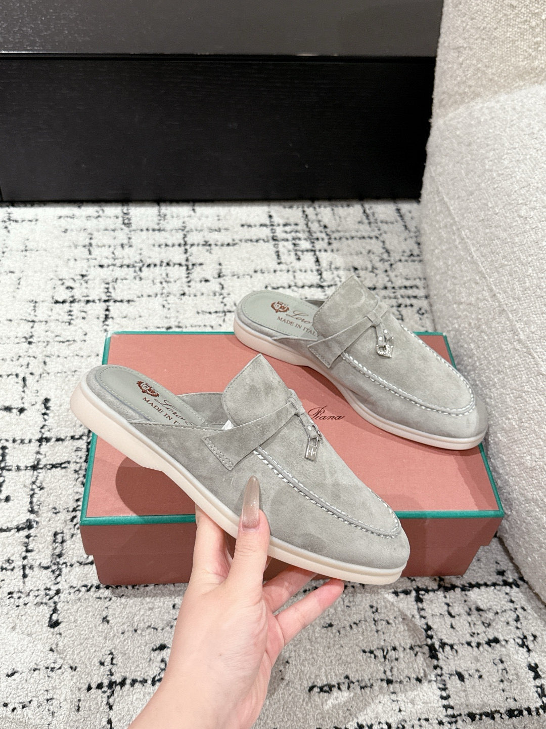 Loro Piana Sabot Loafers