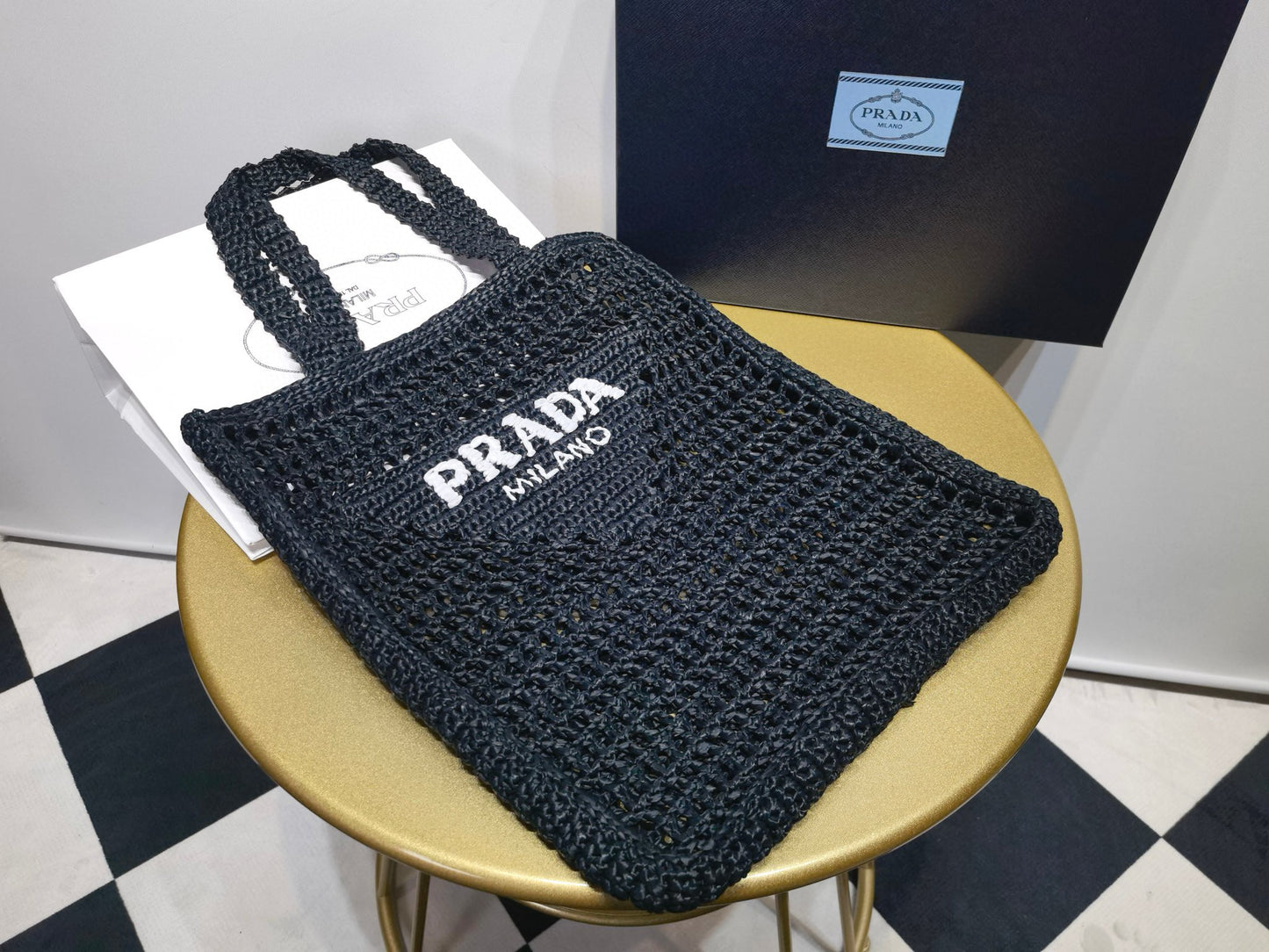 Prada Shopping Bag