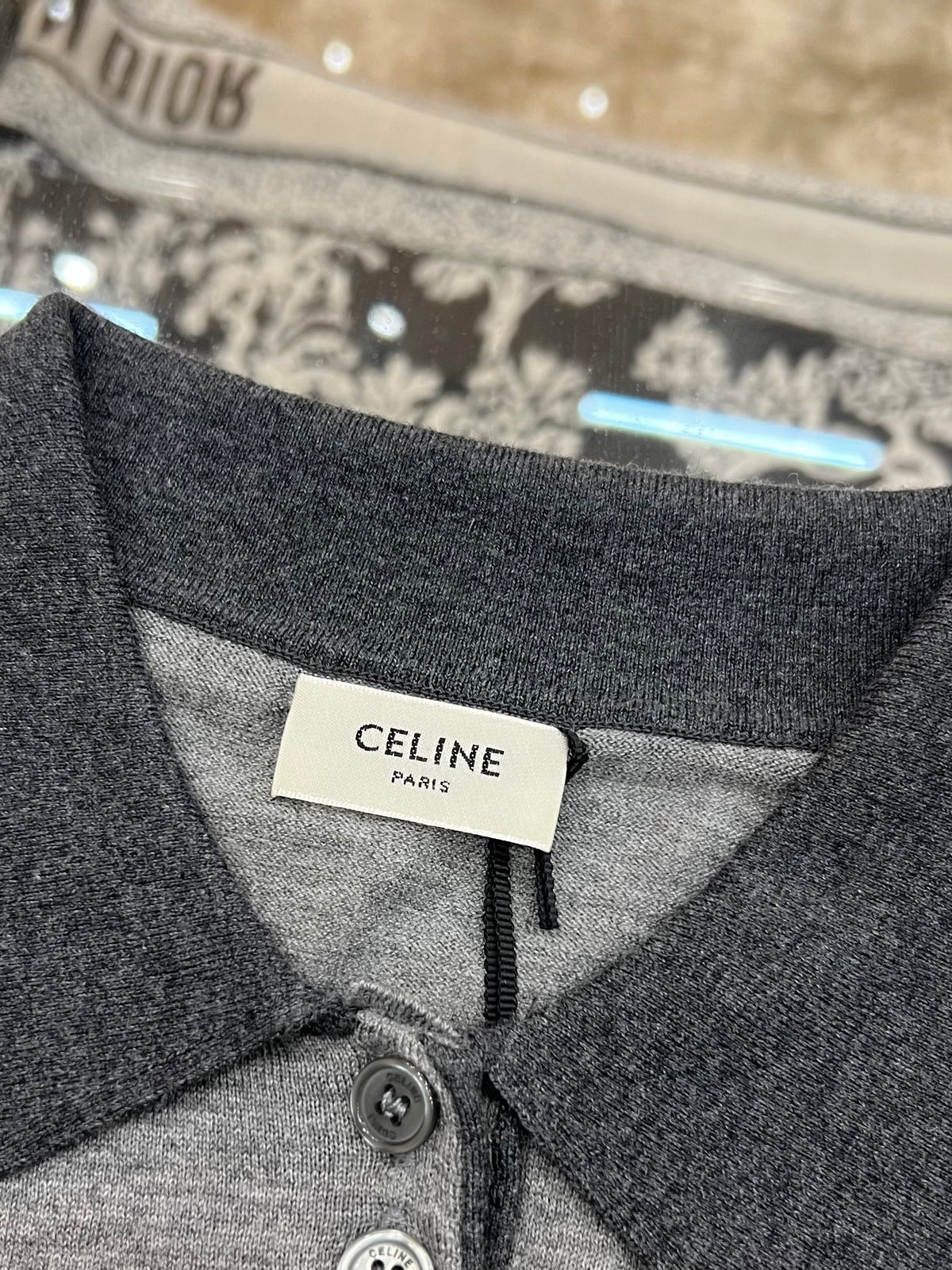 Celine Long Sleeve Polo
