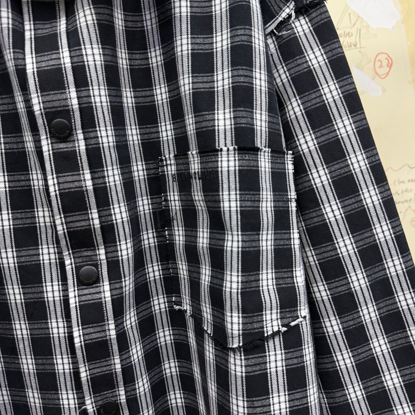 Balenciaga Long Sleeve Shirt