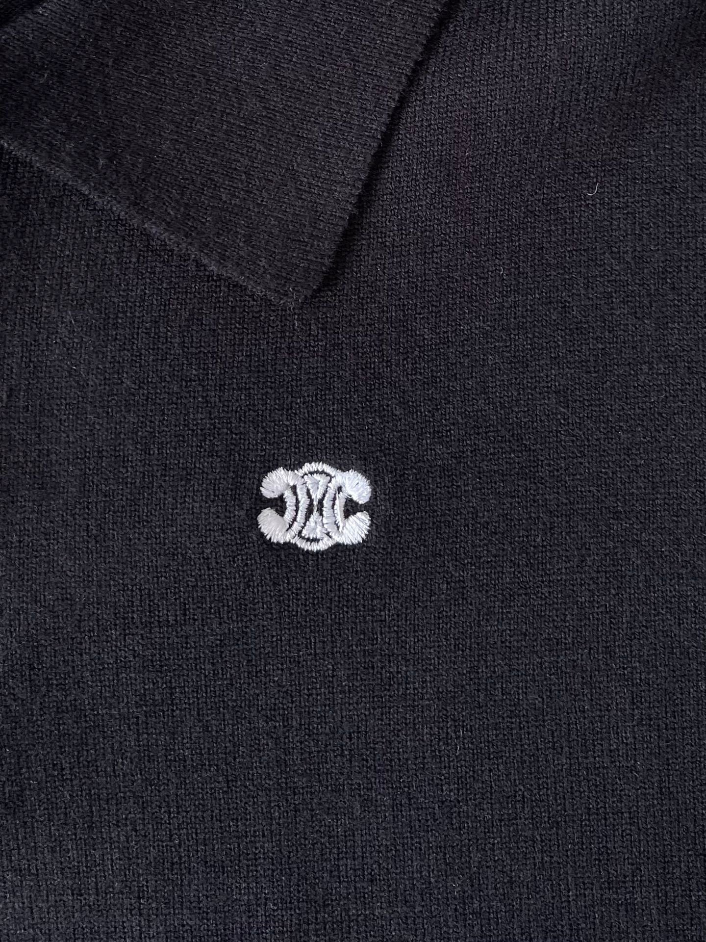 Celine Long Sleeve Polo