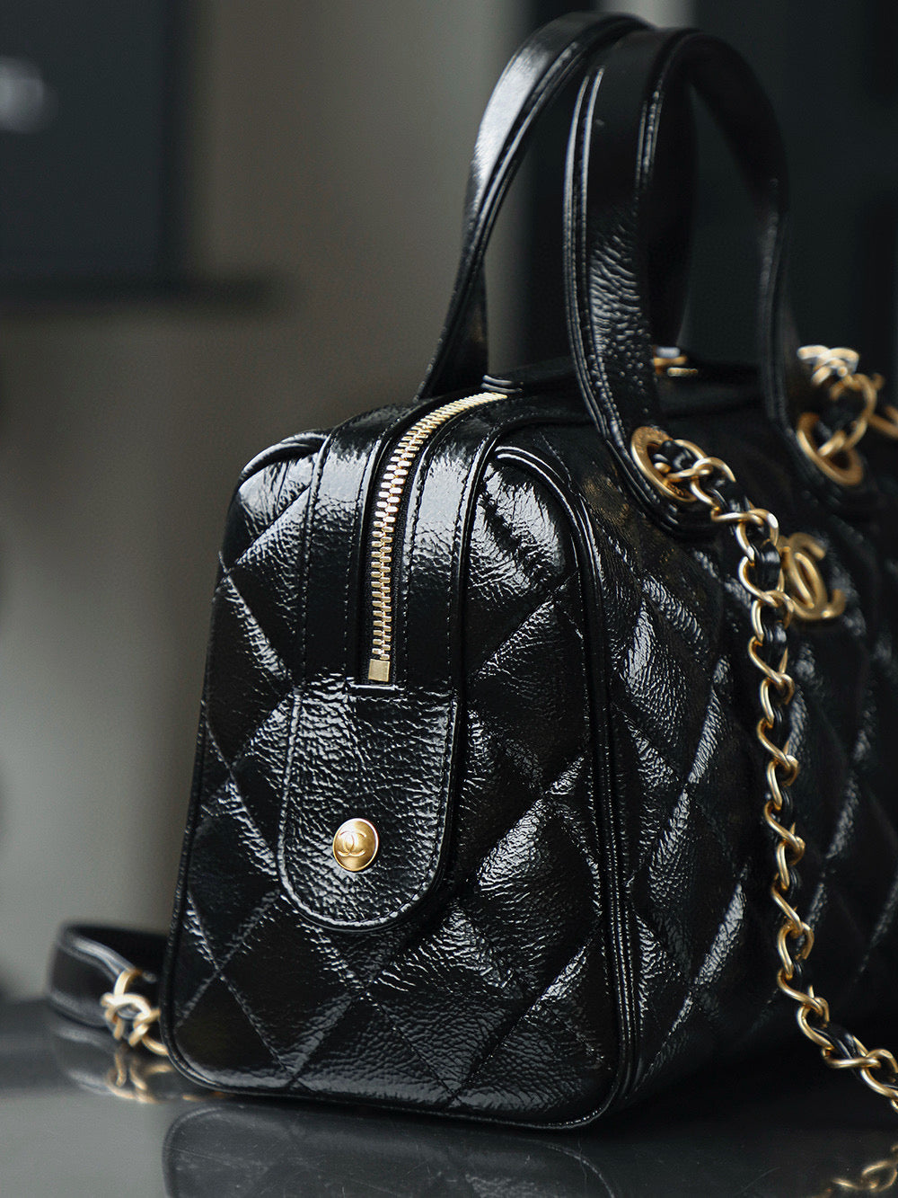 Chanel 25A Bowling Bag (small)