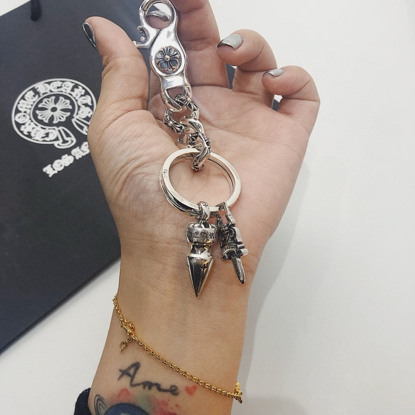 Chrome Heart Keychain