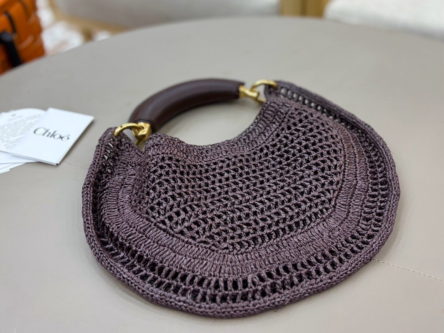 Chloe Summer Banana Hobo Bag