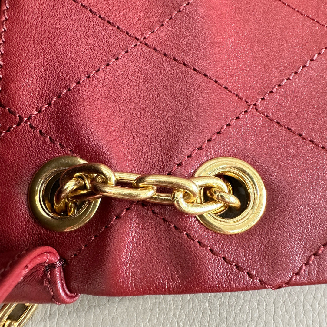 BB Quilted Crossbody Bag