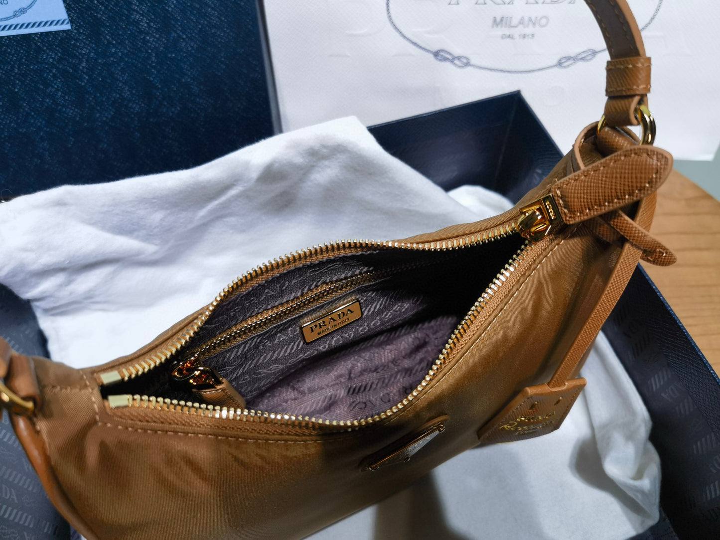 PD Saffiano Hobo Bag