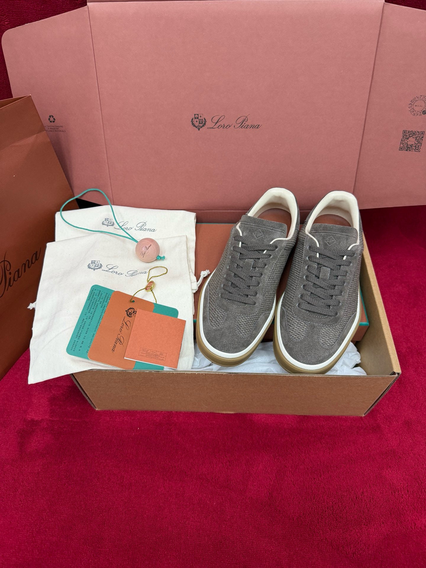 Loro Piana Tennis Walk Sneakers
