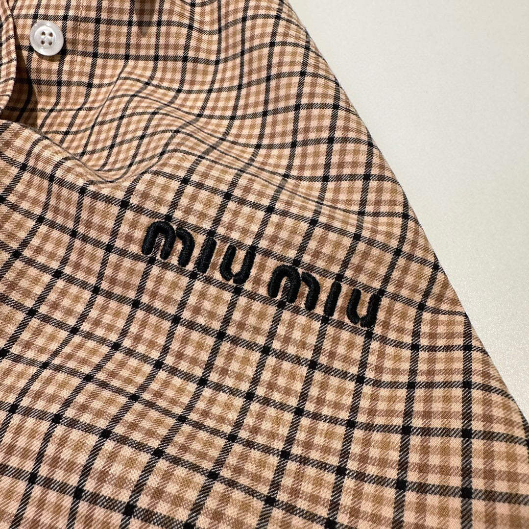 Miu Miu Long Sleeve Shirt